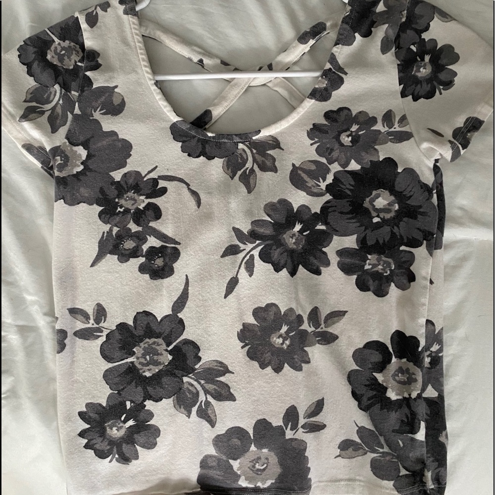 S. PRINCE & FOX CROPPED SHIRT